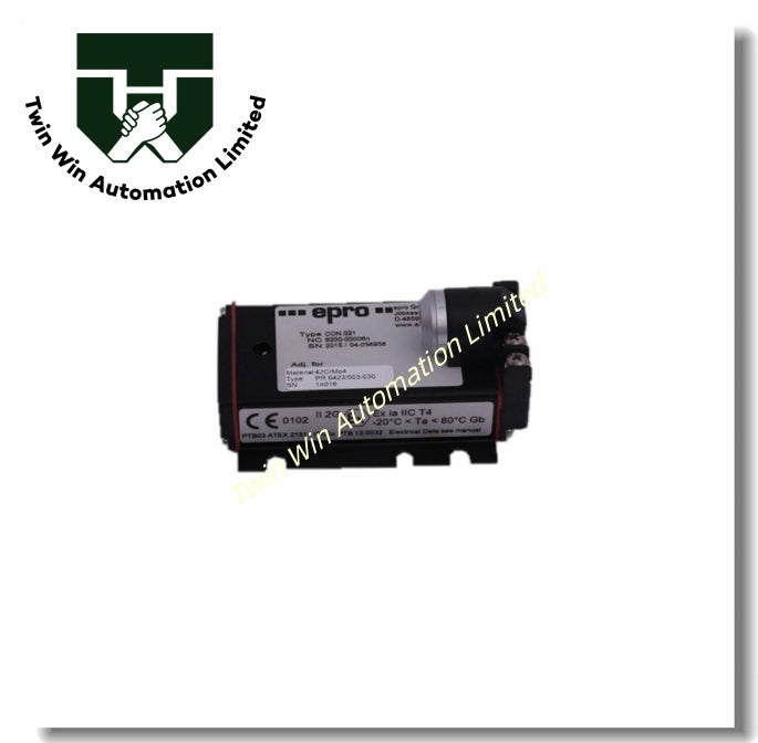 EPRO PR6423/10R-030-CN+CON021 Eddy Current Signal Converter In Stock 100% Original Genuine