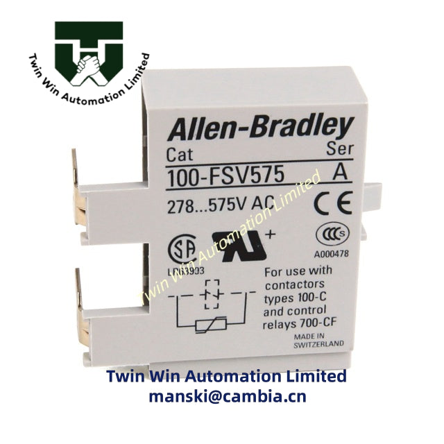 Allen Bradley 100-FSV136 Surge Suppressor, Varistor Module In Stock 100% New